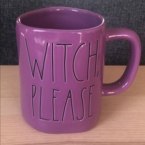 Rae Dunn Witch, Please purple mug
